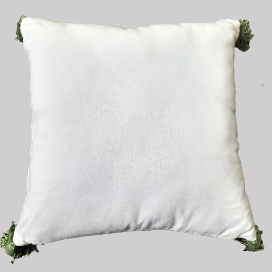 Levy Embroidered cushion