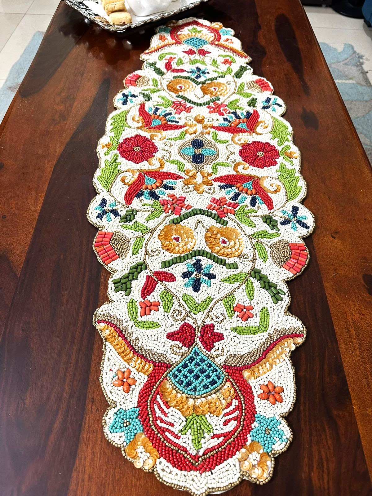  Beads Table Runner