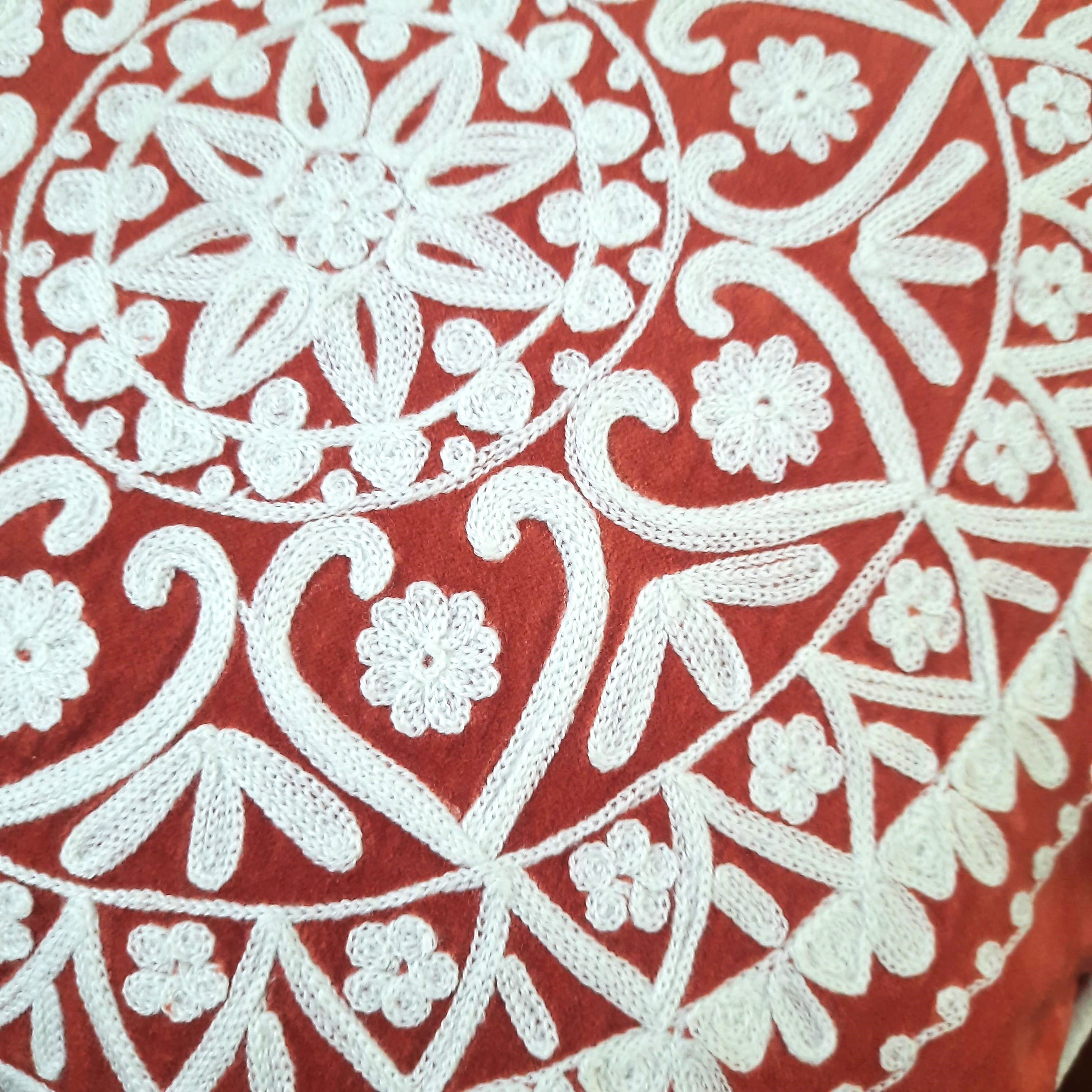 Calendula Embroidered Cover